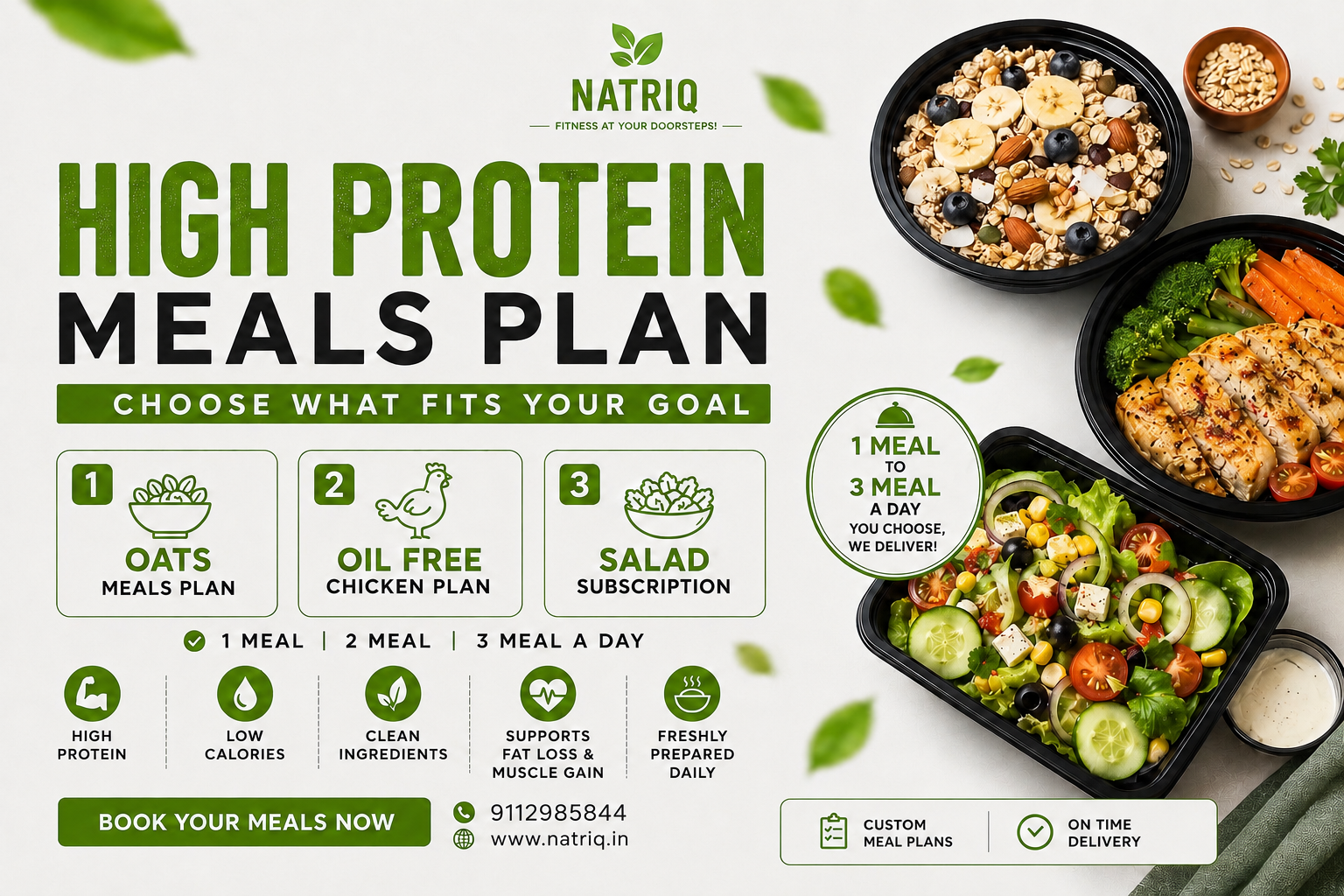 High Protein Meal